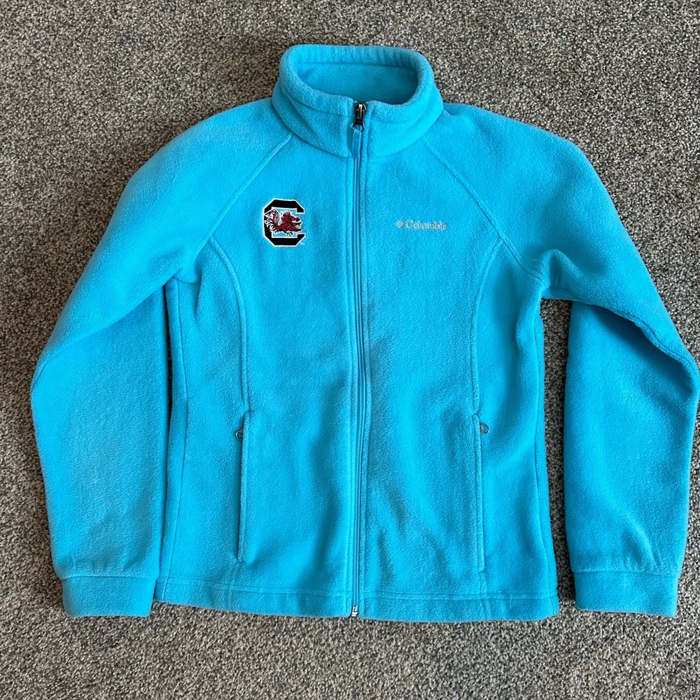 Columbia youth USC fleece zip up jacket.
